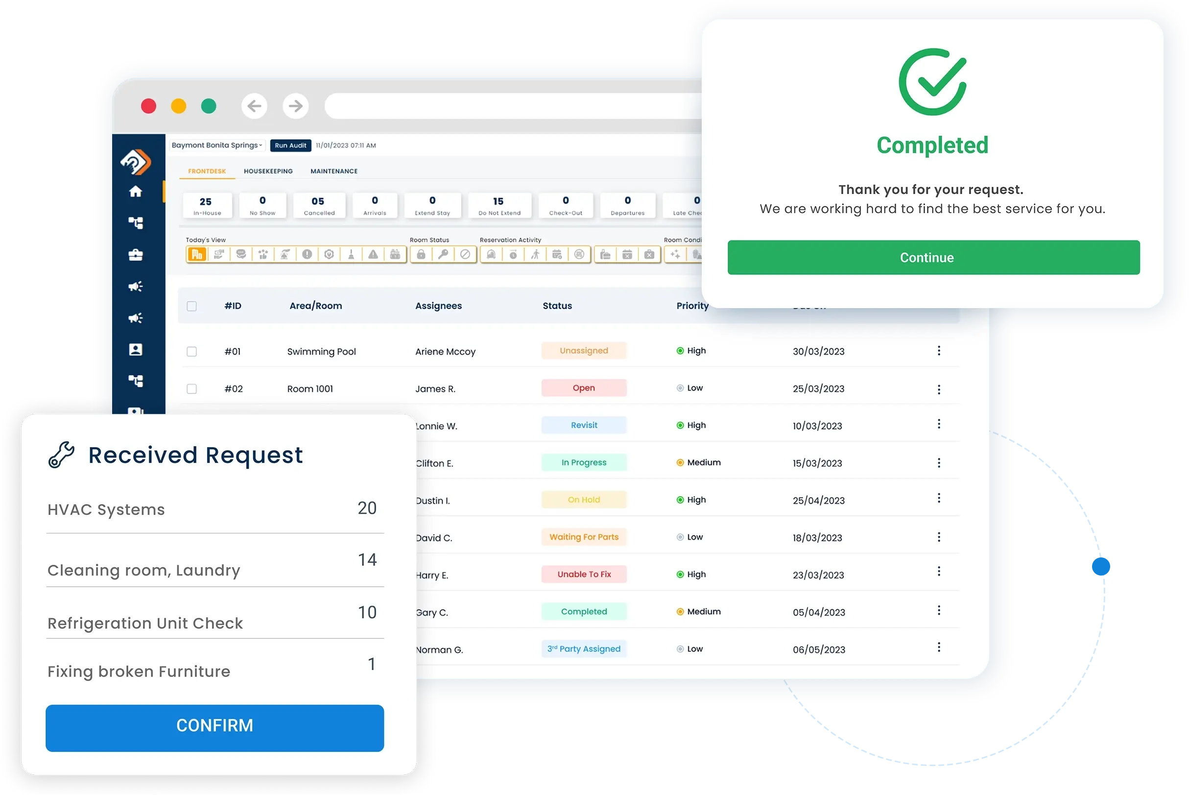 Manage work orders easily
